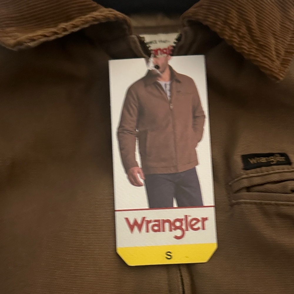 Wrangler Men's Tan Shirt Jacket